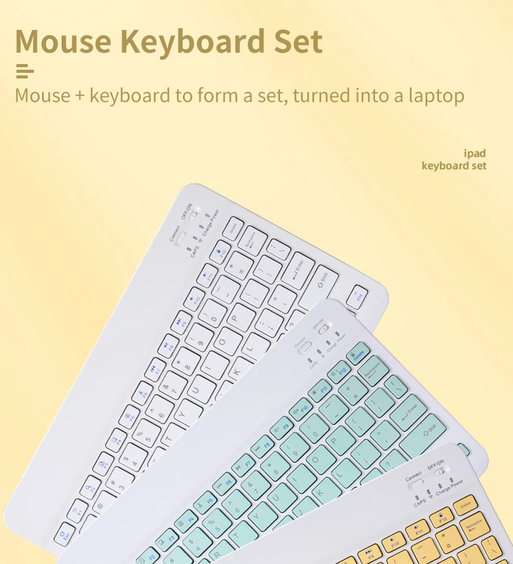 Universal Mini Wireless Keyboard & Mouse Combo: Seamless Connectivity for All Devices