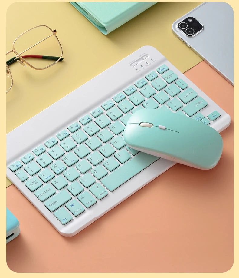 Universal Mini Wireless Keyboard & Mouse Combo: Seamless Connectivity for All Devices