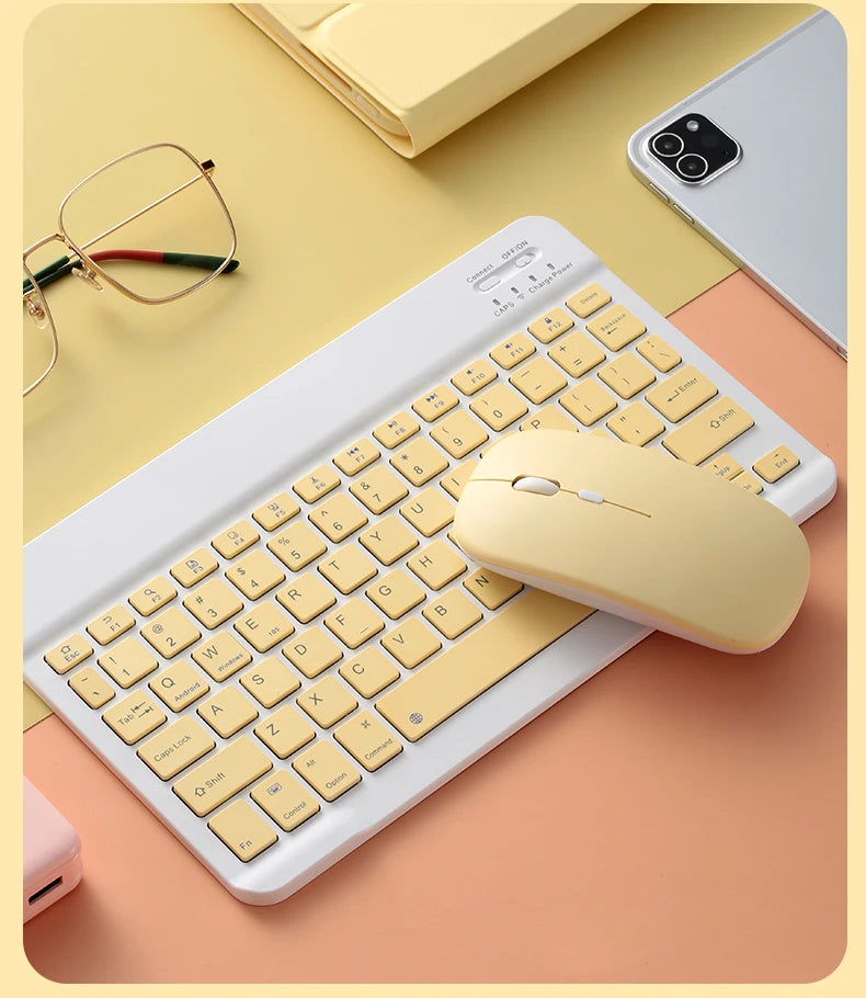 Universal Mini Wireless Keyboard & Mouse Combo: Seamless Connectivity for All Devices