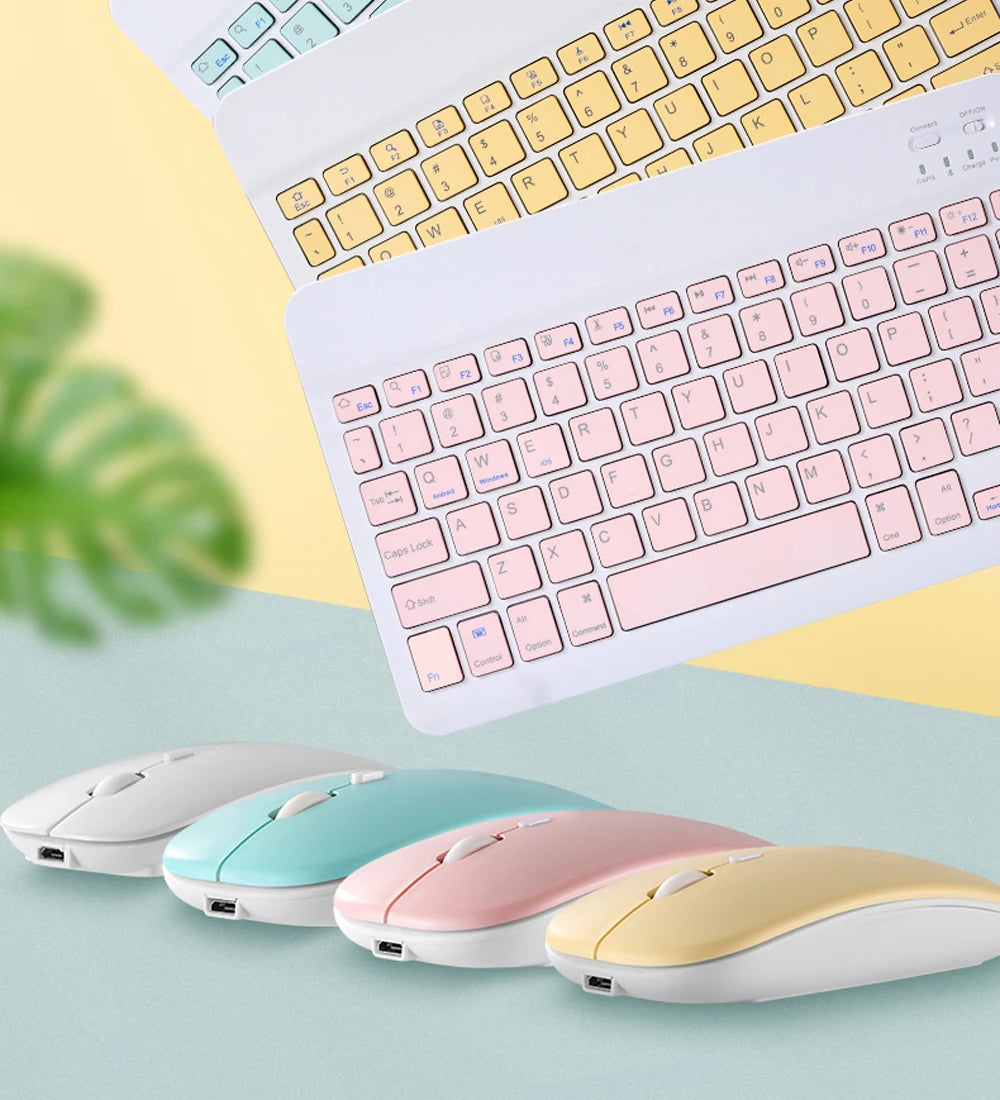 Universal Mini Wireless Keyboard & Mouse Combo: Seamless Connectivity for All Devices