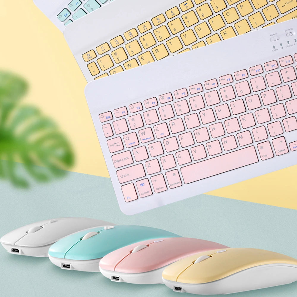 Universal Mini Wireless Keyboard & Mouse Combo: Seamless Connectivity for All Devices