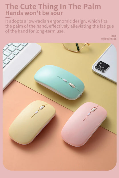 Universal Mini Wireless Keyboard & Mouse Combo: Seamless Connectivity for All Devices