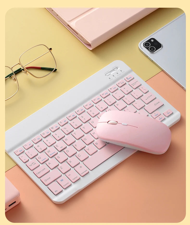 Universal Mini Wireless Keyboard & Mouse Combo: Seamless Connectivity for All Devices