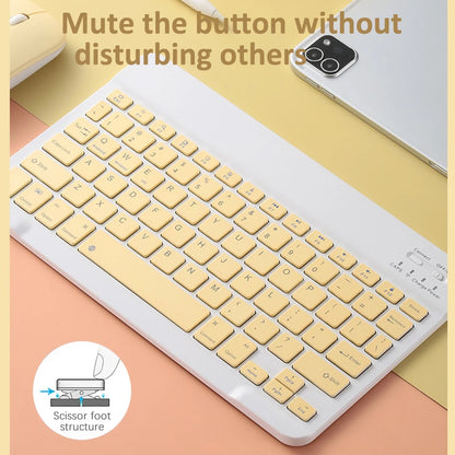 Universal Mini Wireless Keyboard & Mouse Combo: Seamless Connectivity for All Devices