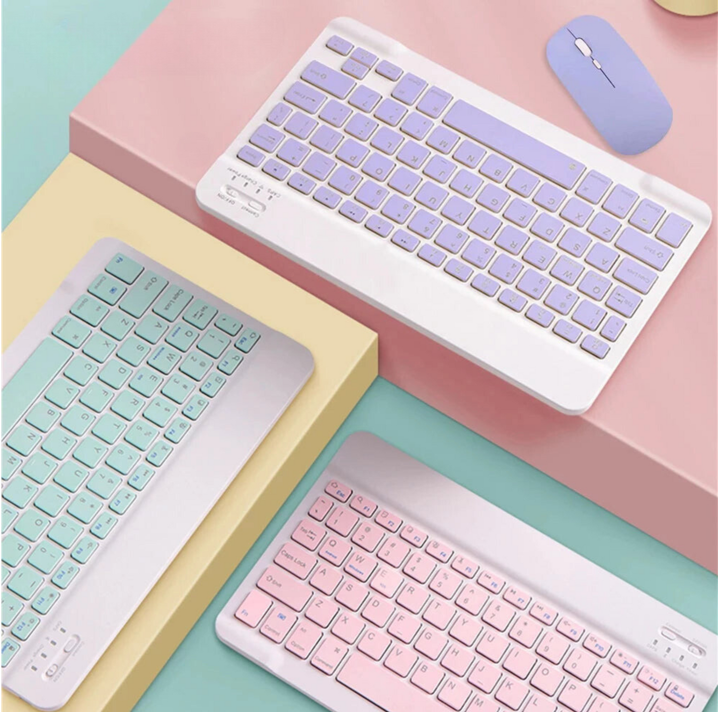 Universal Mini Wireless Keyboard & Mouse Combo: Seamless Connectivity for All Devices