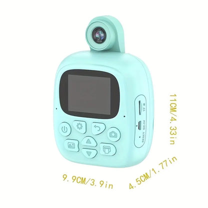 PocketPix: Portable Smart Camera & Printer for Kids - Instant Prints, Video Recording, Fun Learning!