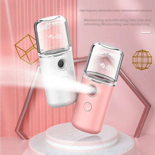 USB Charging Nano Spray Moisturizing Instrument Facial Moisturizing Female Skin Care