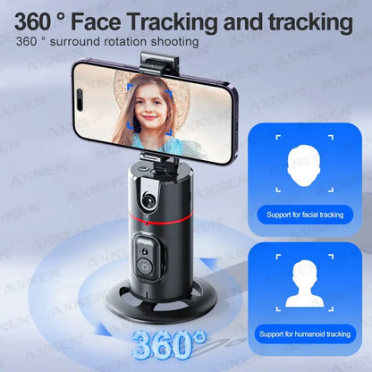 360° Rotation Gimbal Stabilizer: Your Ultimate TikTok Companion with Face Tracking and Remote Shutter Control