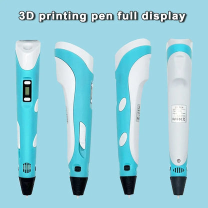 Unleash Creativity: USB 3D Printing Pen DIY Drawing Kit with 9M PLA Filament - Ideal for Occasional Gifting