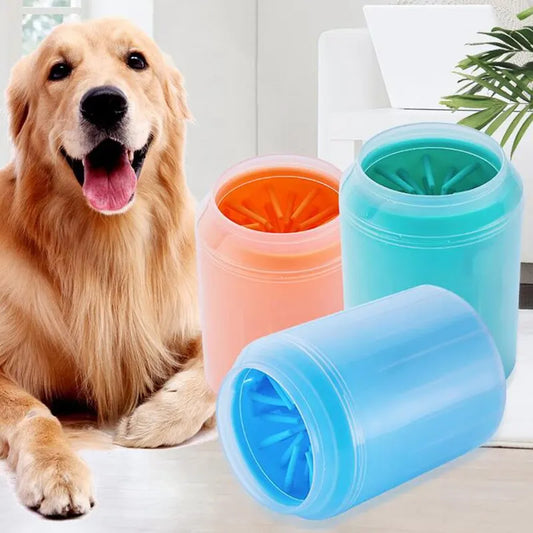 Pampered Paws: Portable Silicone Paw Cleaner - Your Dog's Ultimate Foot Spa!