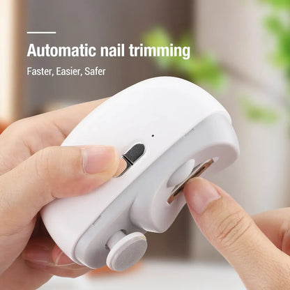 Introducing the 2-in-1 Electric Nail Clipper: Your Portable Solution for Effortless Manicures!"