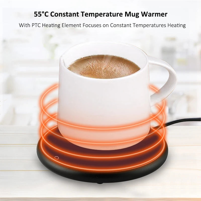 Electric Mug Warmer for Home & Office