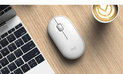 Logitech PEBBLE POP: Sleek, Silent, Wireless Mouse for Laptops and Tablets!"