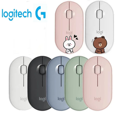 Logitech PEBBLE POP: Sleek, Silent, Wireless Mouse for Laptops and Tablets!"