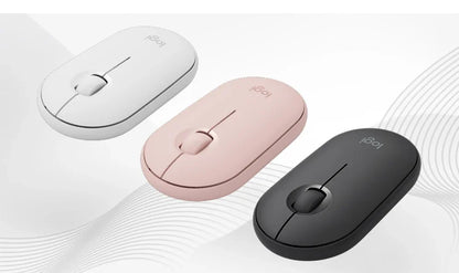 Logitech PEBBLE POP: Sleek, Silent, Wireless Mouse for Laptops and Tablets!"