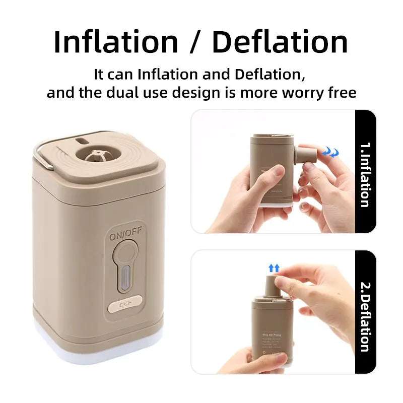 Wireless Portable Inflator/Deflator for Cushions, Beds, and More