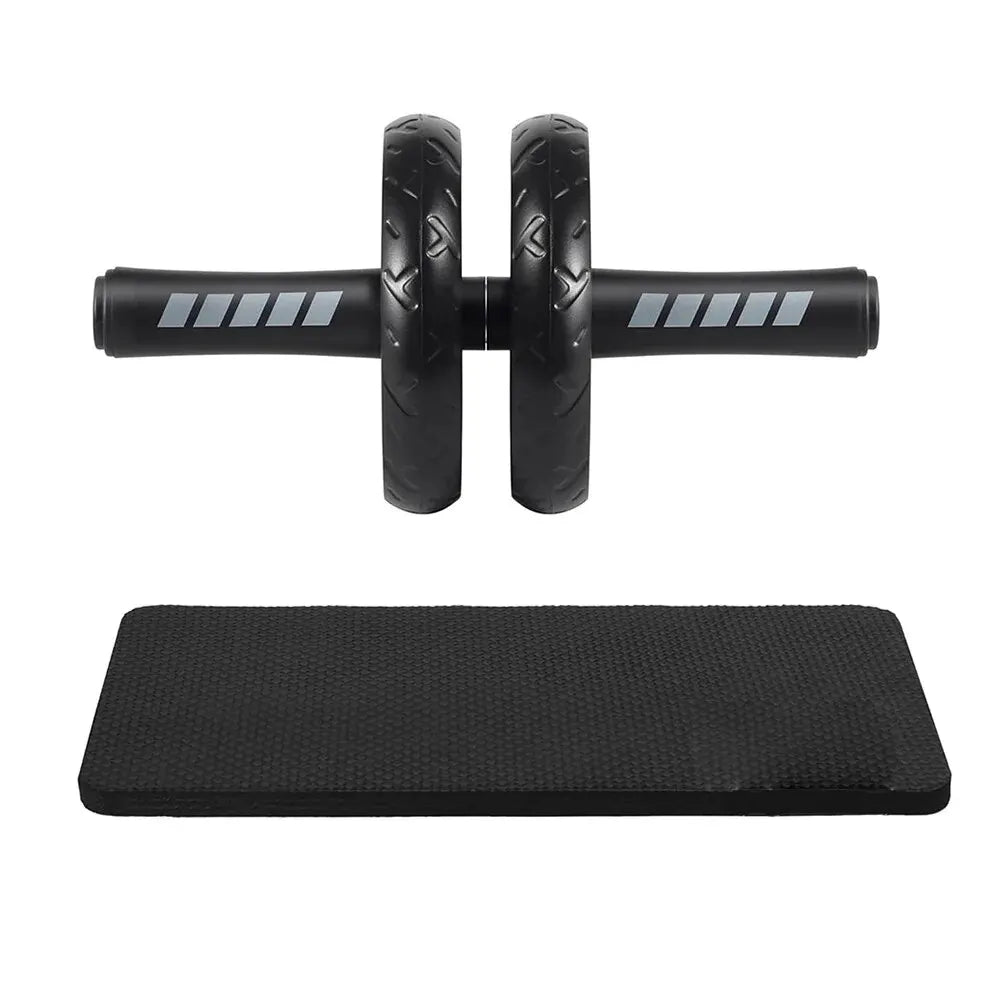FlexCore Pro: Ultimate AB Roller System with Resistance Bands & Knee Pad