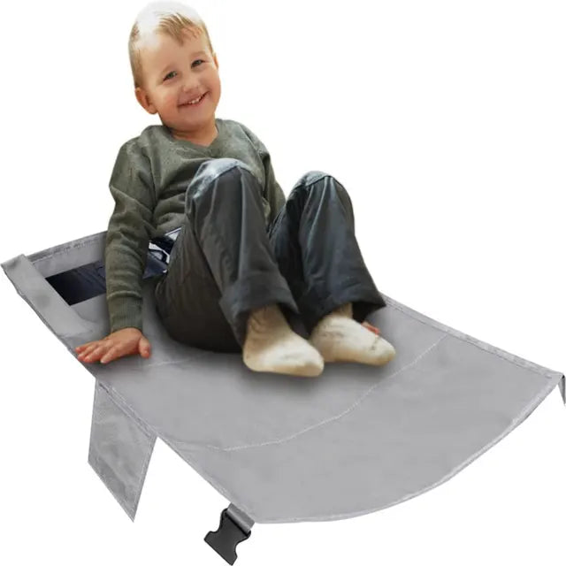 Portable Kids Travel Airplane Bed with Footrest Hammock: Extend Airplane Seat Comfort for Children