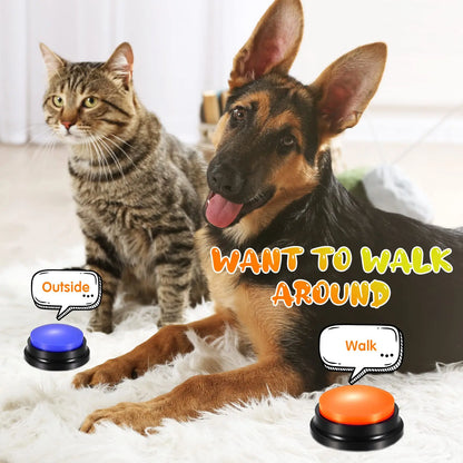 PetTalker: Interactive Dog Training Buttons - Enhance Communication & Intelligence with Recordable Voice Commands!