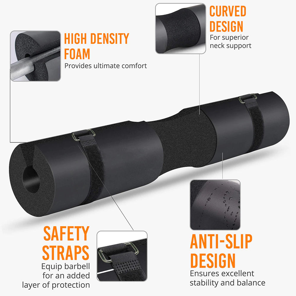 GuardPro FlexFit: Ultimate Barbell Cushion for Total Body Protection in Weightlifting