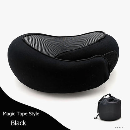 Travel Comfort Neck Pillow: Memory Foam Support for Restful Sleep Anywhere